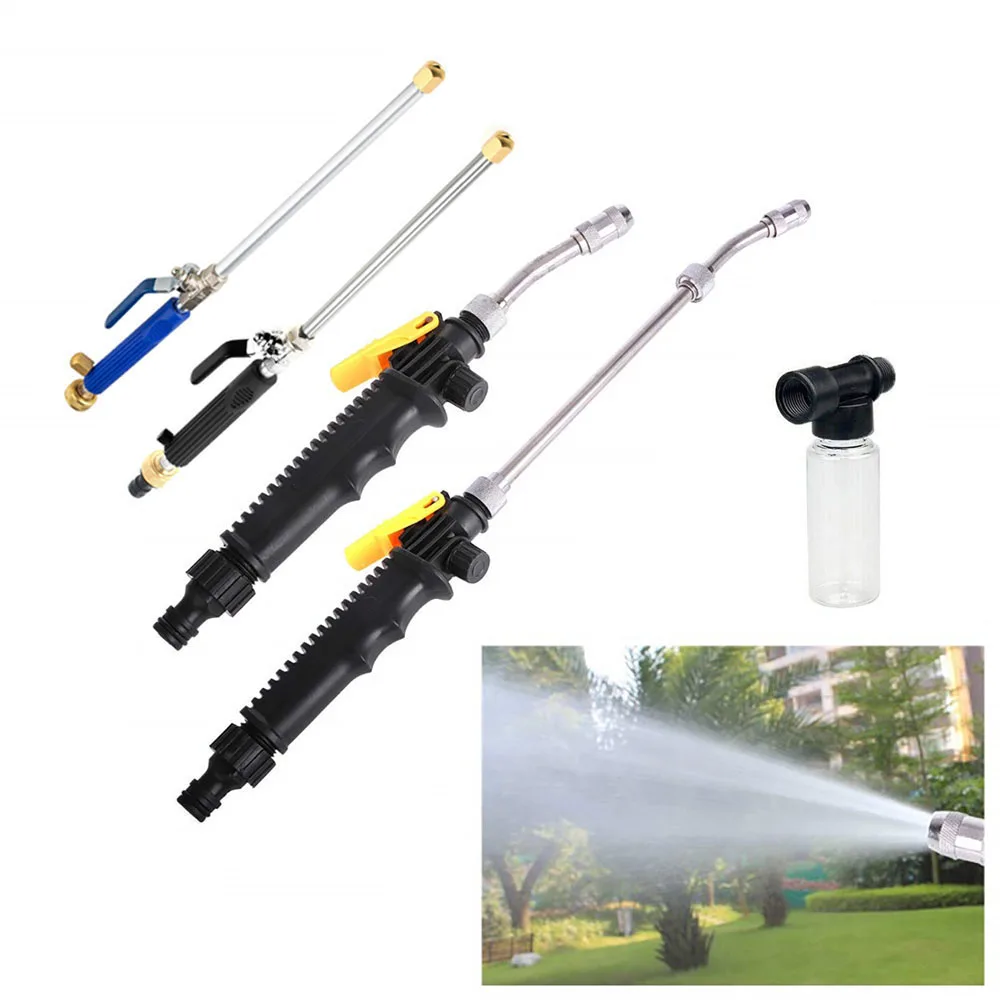 

Car High Pressure Water Gun Metal Water Gun Jet Garden Washer Hose Wand Nozzle Sprayer Watering Spray Sprinkler Cleaning Tool