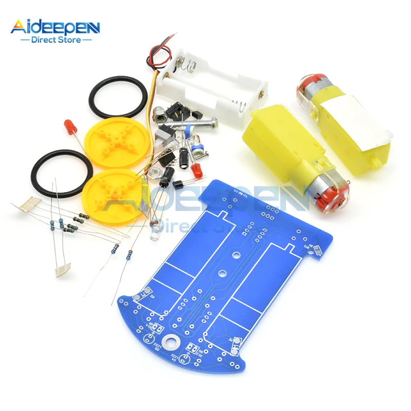 Умный робот автомобиль D2 1 комплект сделай сам с интеллектуальной линией