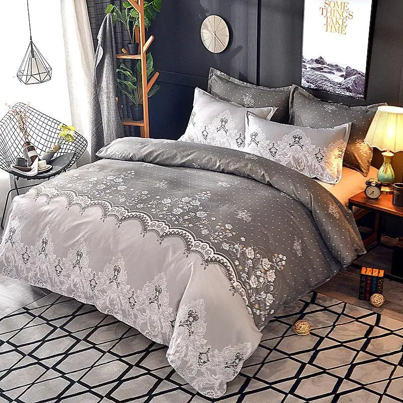 45 модных комплектов постельного белья в простом стиле Комплект из льна