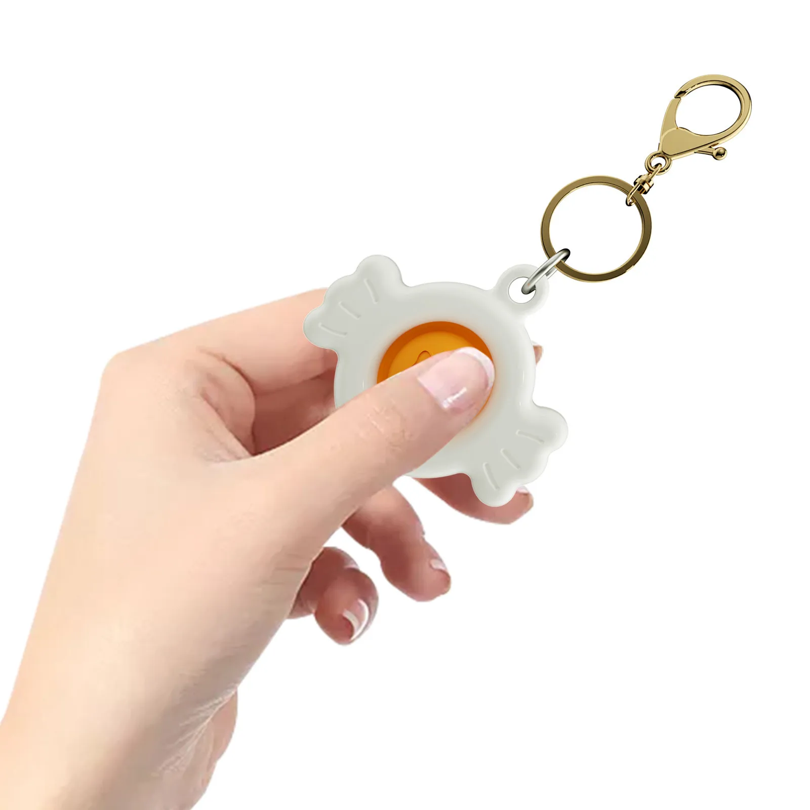 

Dimple Fidget Toys Kids Adults Cartoon Kawaii Bow Small Wings Keychain Angel Butterfly Antistress Toys Porte-cls Ailes D'ange