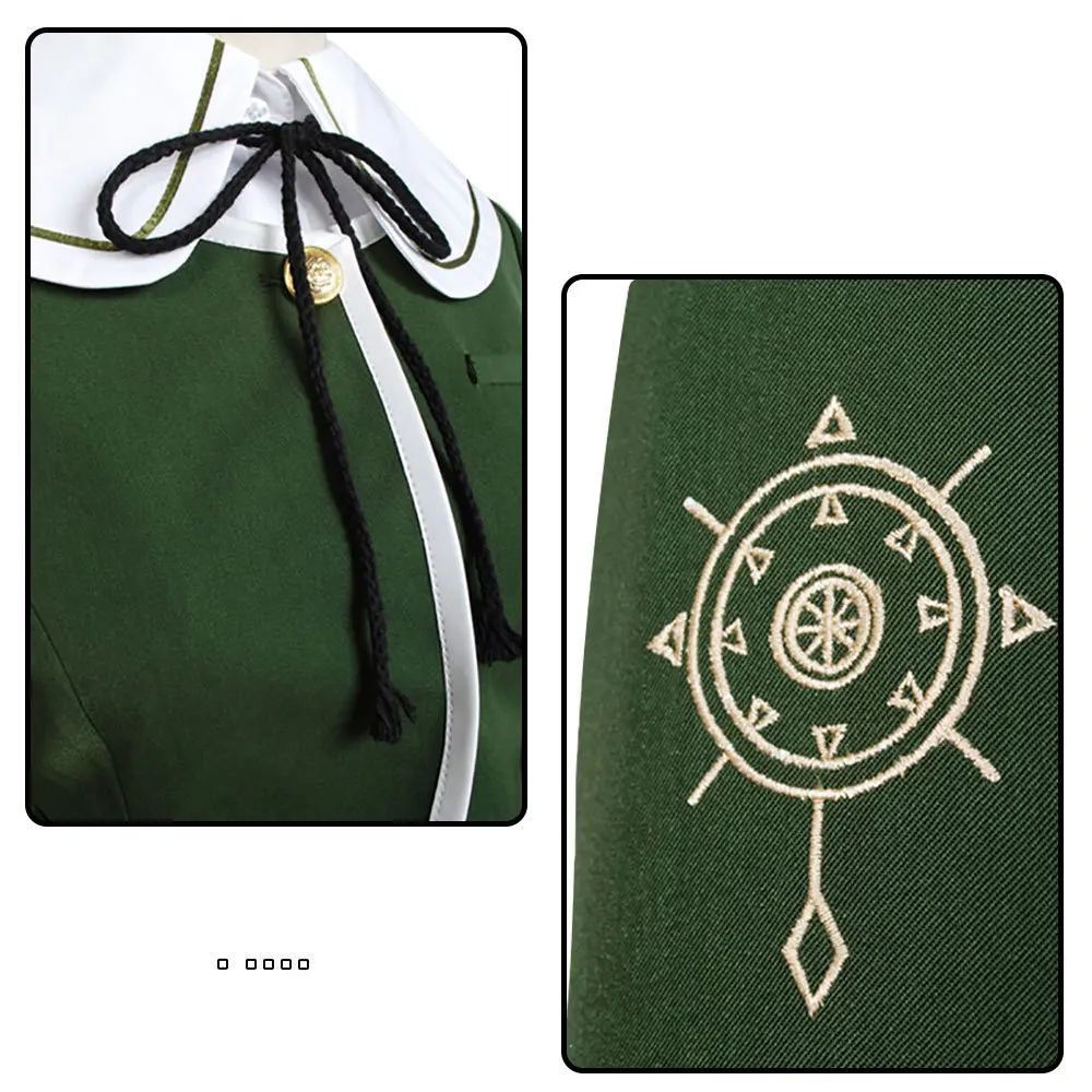 

New Danganronpa V3 Cosplay costumes Chihiro Fujisaki uniform school uniform Coat / Skirt / coat Costumes for women Anime cosplay