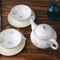 bone china tea set japanese style coffee pot coffee cup saucer household teapot tea cup tea set