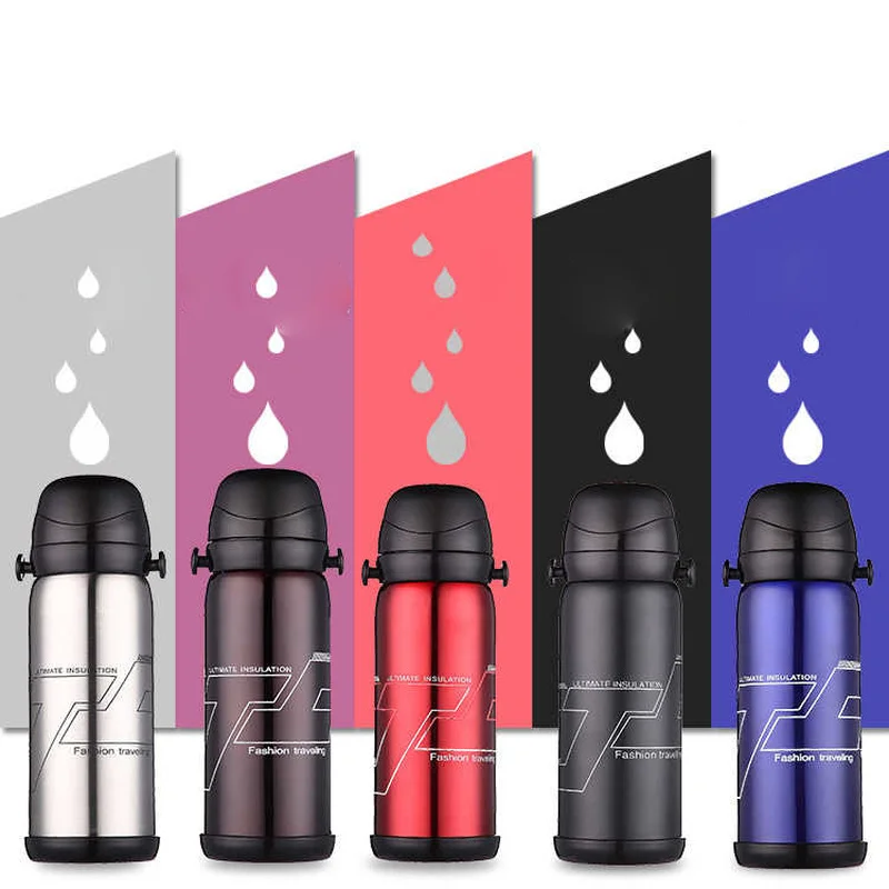 Детская утепленная чашка из нержавеющей стали чайник для мальчиков и девочек 800