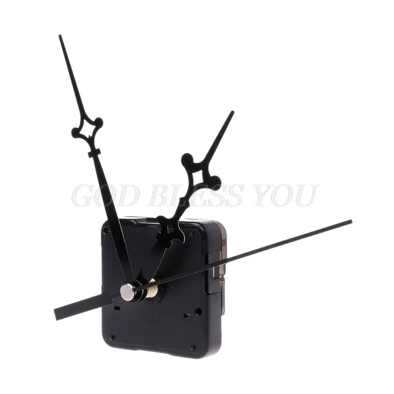 Немой DIY настенные часы кварцевые часовой механизм с батареей движения Запчасти