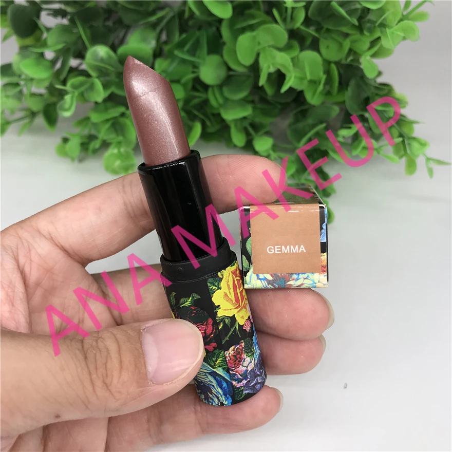 Прямая поставка металлическая губная помада PERLEES блестящая 4 5 г