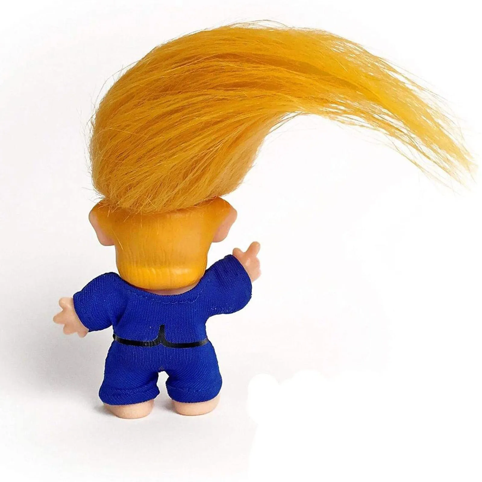Кукла Тролль Трамп Дональд США игрушка пародия игра с волосами на волю