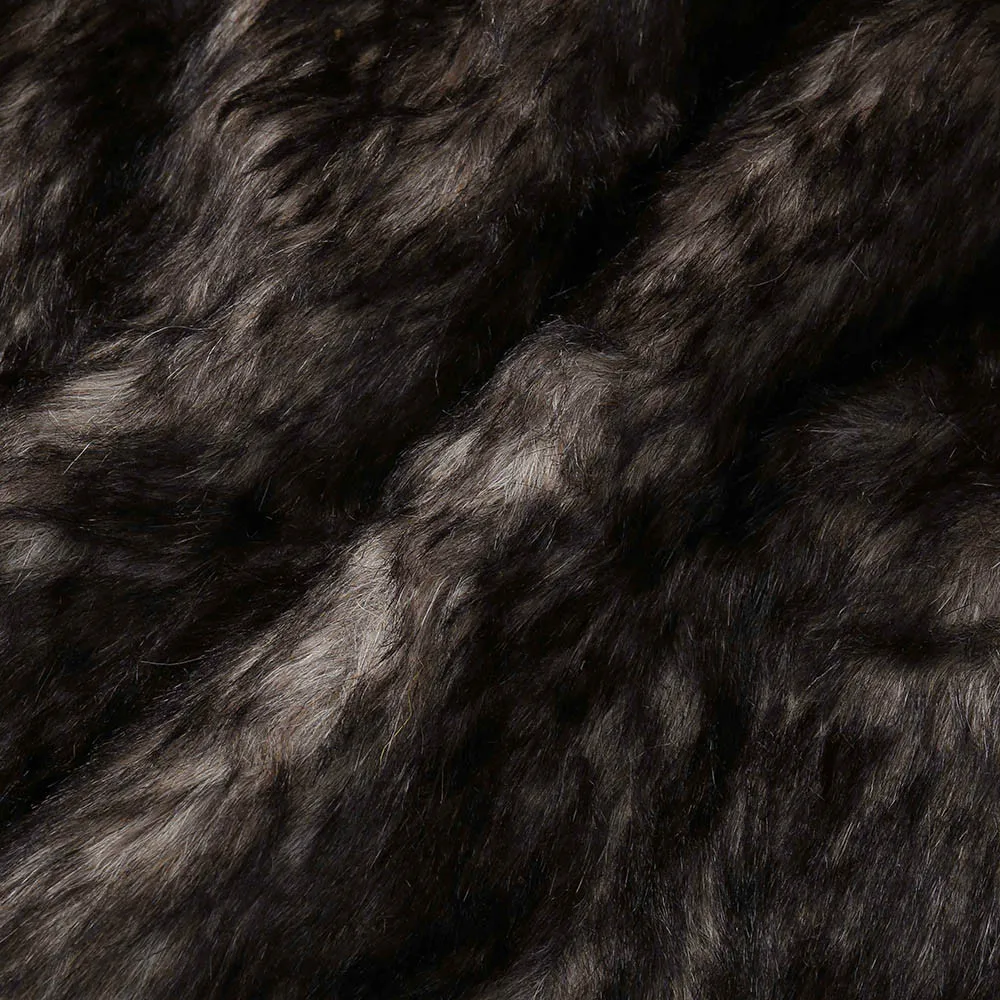 Роскошная женская куртка с капюшоном свитер пальто зимнее теплое шерстяное на