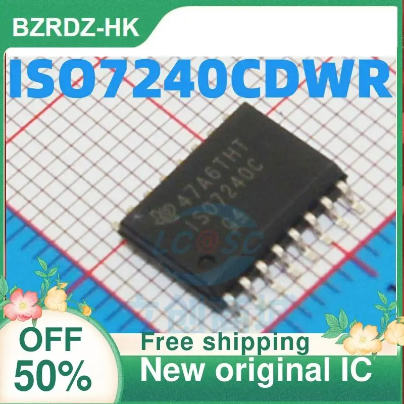 

2-10 шт./лот ISO7240CDWR ISO7240C SOP-16 новый оригинальный IC