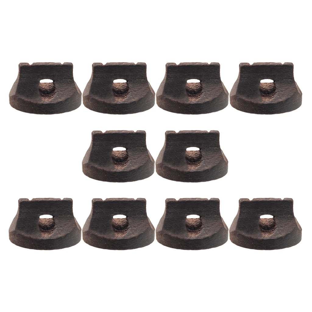 

10 Pieces Chinese Erhu Bridge Maintenance Musical String Instrument Part