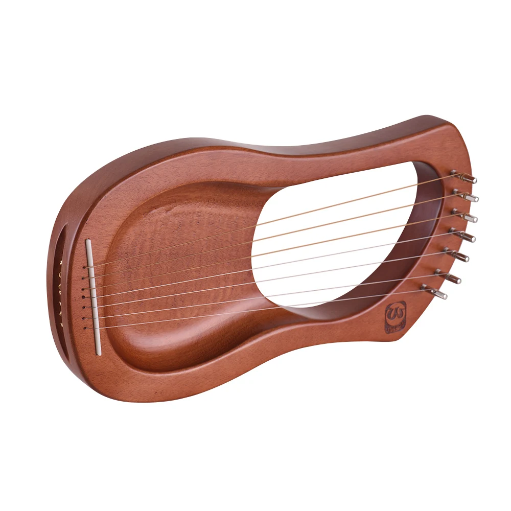 Горячая новинка Walter. t 7-String деревянный лир арфа металлические струны Березовая