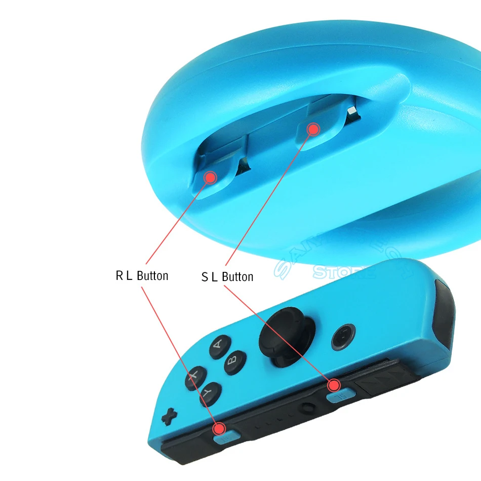 Ручки для Nintendo s Switch 2 шт. держатели гоночных рулевых колес контроллера Joy