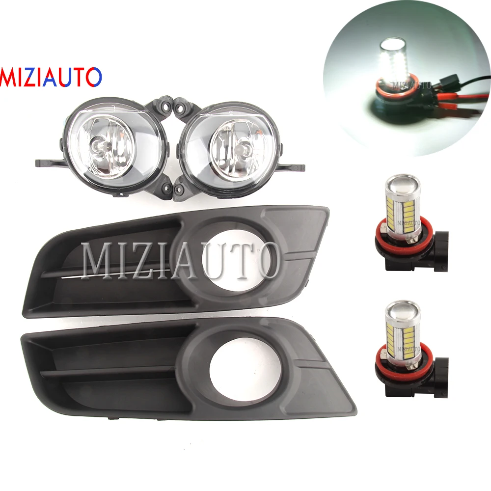 1 комплект светодиодные противотуманные фары для Toyota Corolla 2004 2007 h11|Фара авто в