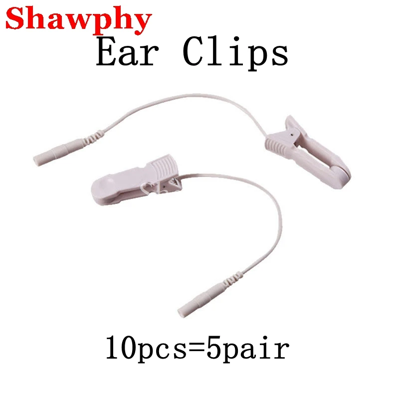 

Electrode Lead Wire Connecting Cable Sleeping Aids Earclips Electrode Ear Clips Breast Nipple Ear Pain Relief Clip Tens