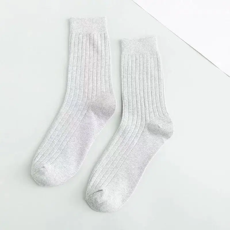 Носки мужские из шерсти теплые модные дышащие хлопковые средней длины для спорта