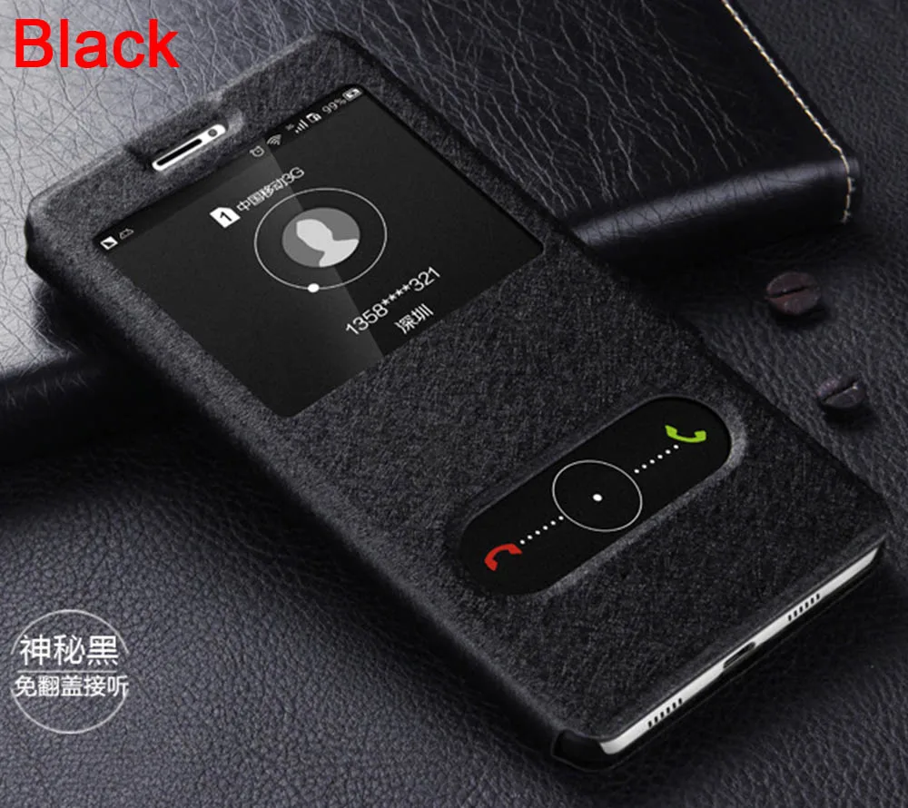 Black Redtree шелк из искусственной кожи чехол для мобильного телефона чехол для LG G3 G4 G5 G6 Q6 Q8 V30 откидная крышка Смартфон чехол для LG X Мощность 2 K3 K7 K10 - Цвет: Black