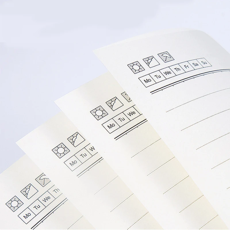 

PU Leather Notebook Set Custom Cover A5/B5 Corporate Meeting Notebook Travel Journal Note Books Gift