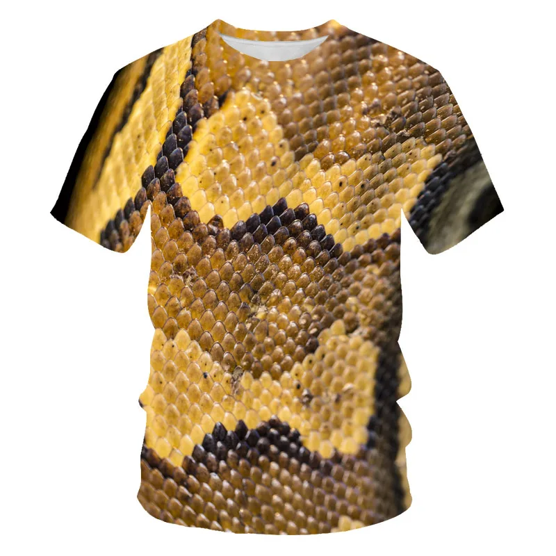 

Summer men's breathable and comfortable 3D short-sleeved T-shirt Super large size 6XL, cute and funny piggy pattern