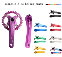mtb cranks bicycle integrated mountain bike hollowtech crankset 104bcd connecting rods 170mm chainring 323436384042t