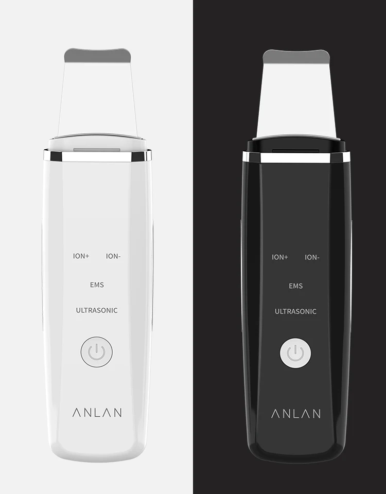 Ультразвуковой скребок ANLAN для кожи устройство глубокой очистки лица пилинга