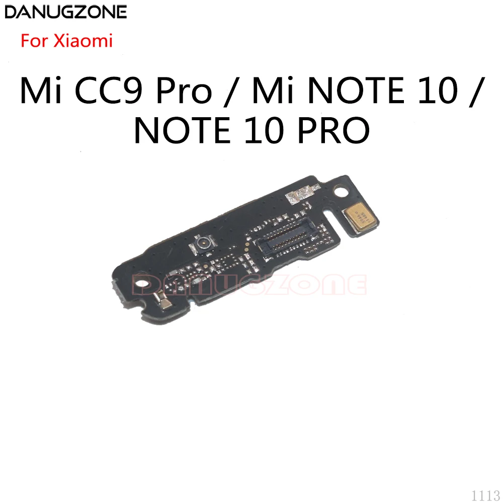 Плата модуля микрофона для Xiaomi Mi CC9 Pro / NOTE 10 антенна плата Подключения сигнала