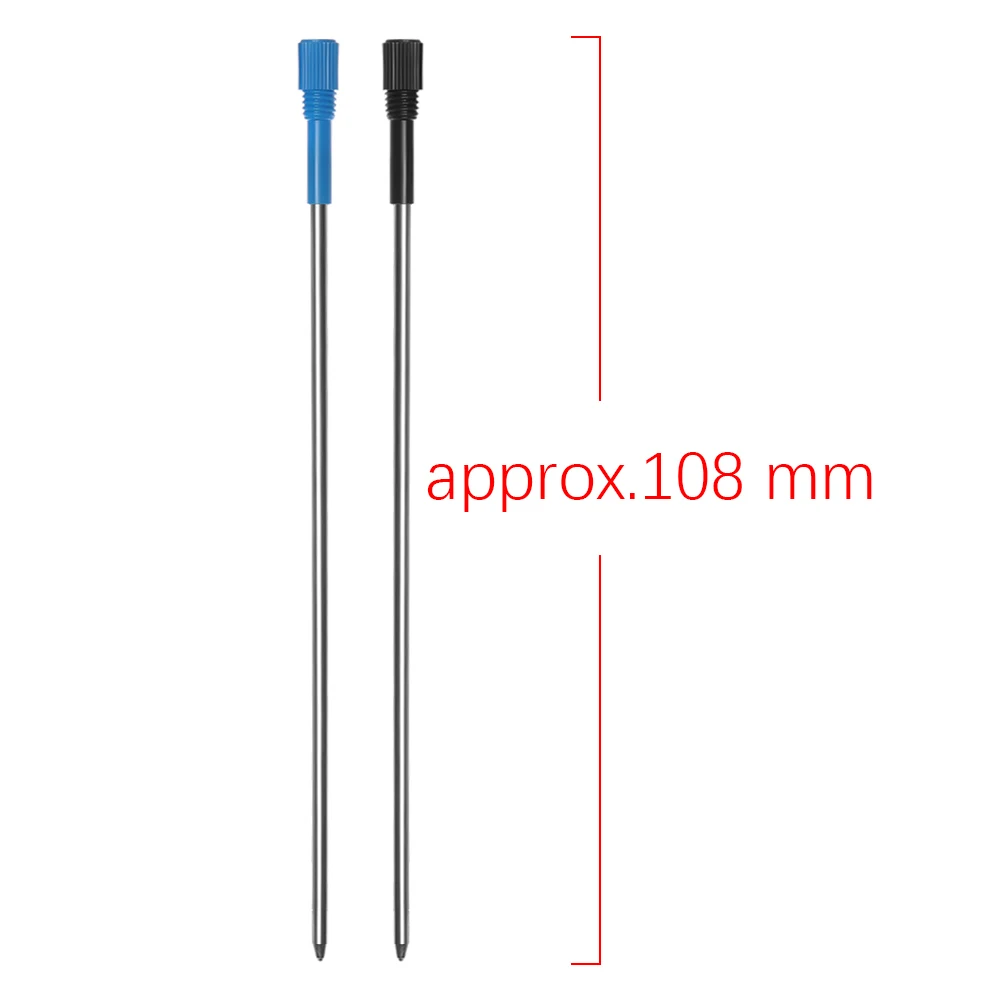 Ручка шариковая 5 шт./лот металлическая синяя Черная | Канцтовары для офиса и дома