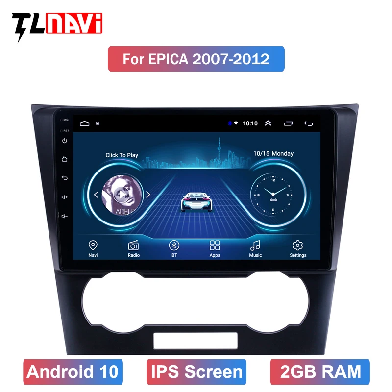 Автомагнитола 2 DIN на Android 10 0 для Chevrolet et1 Epica 2007-2012 стерео мультимедийный аудио