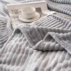 Плед для дивана пушистое мягкое уютное одеяло легкое мягкое плюшевое теплое одеяло идеально подходит для кровати дивана ТВ ворсовое одеяло s