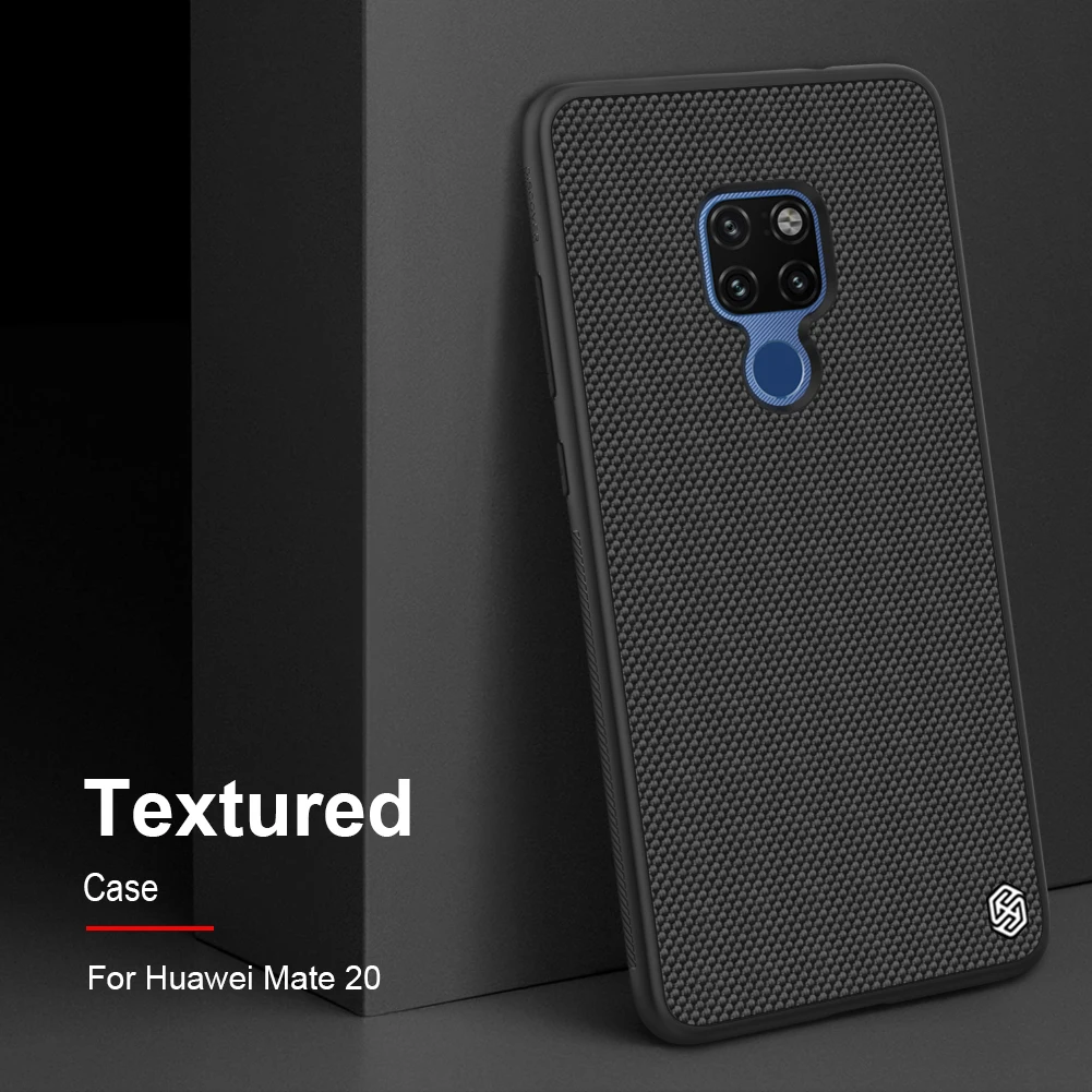 Для huawei mate 20 Pro чехол NILLKIN Текстурированный чехол из нейлонового волокна задняя крышка для huawei mate 20 прочный нескользящий тонкий и светильник