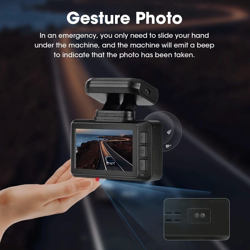 Vtopek мини видеорегистратор со сверхвысоким разрешением Ultra HD 4K Видеорегистраторы