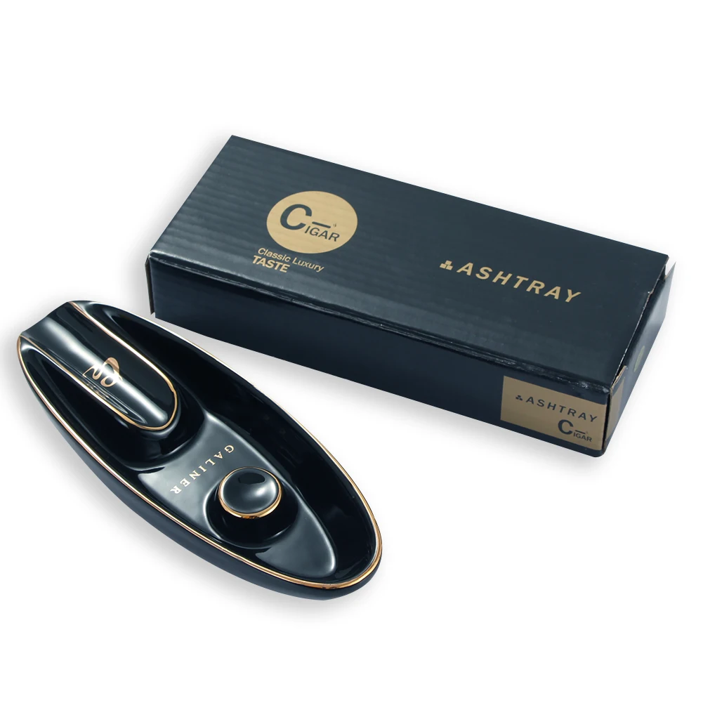 Керамическая пепельница для сигар портативная Мини домашнего офиса Cinzeiro Puros