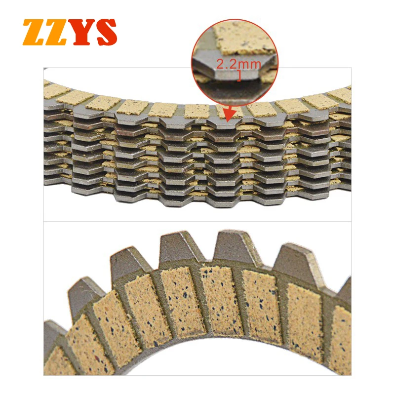 

1200cc Motorcycle Clutch Friction Disc Plate Kit For Harley Davidson 1200 XL 1200 X Forty-Eight XL2 XL1200X FXSTSB 1340 Bad Boy