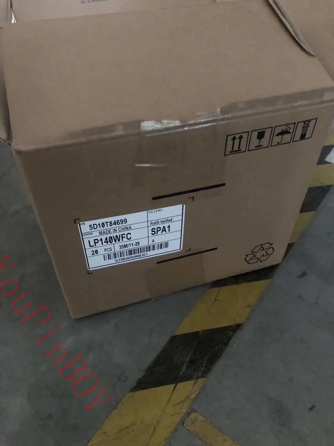 14 дюймовый Тонкий Φ LP140WFC SPA1 0 ''FHD IPS ЖК экран сенсорная панель FRU 5D10T84699 1920*1080 EDP 40