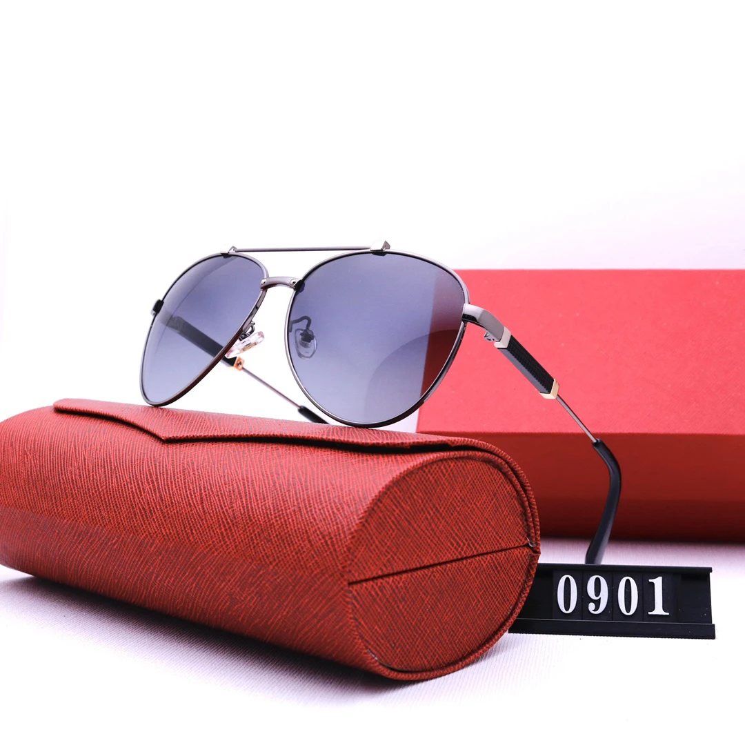 

lady sunglasses 2021 new male irregular designer brand high-quality luxury men's pilot man driver ladies half-frame toad mirror