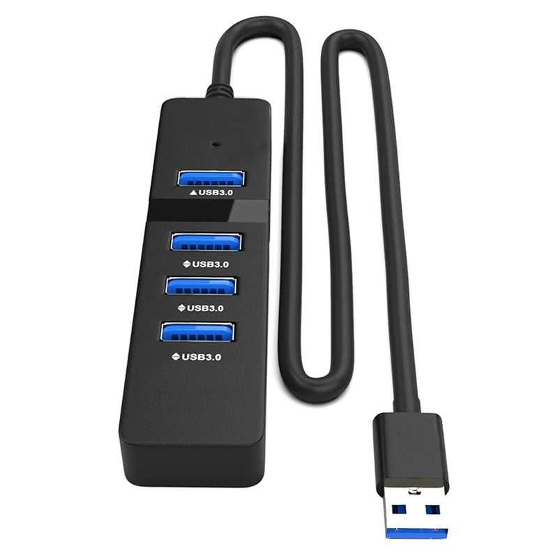 

USB 3,0 концентратор 4-Порты и разъёмы адаптер Зарядное устройство для синхронизации данных супер Скорость ПК Mac ноутбука, настольного компьют...