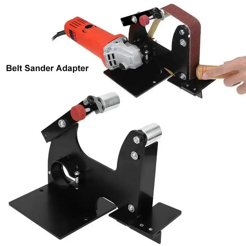 

Belt Sander Sanding Belt Adapter Set Change 115/125/150mm Electric Angle Grinder into Belt Sander
