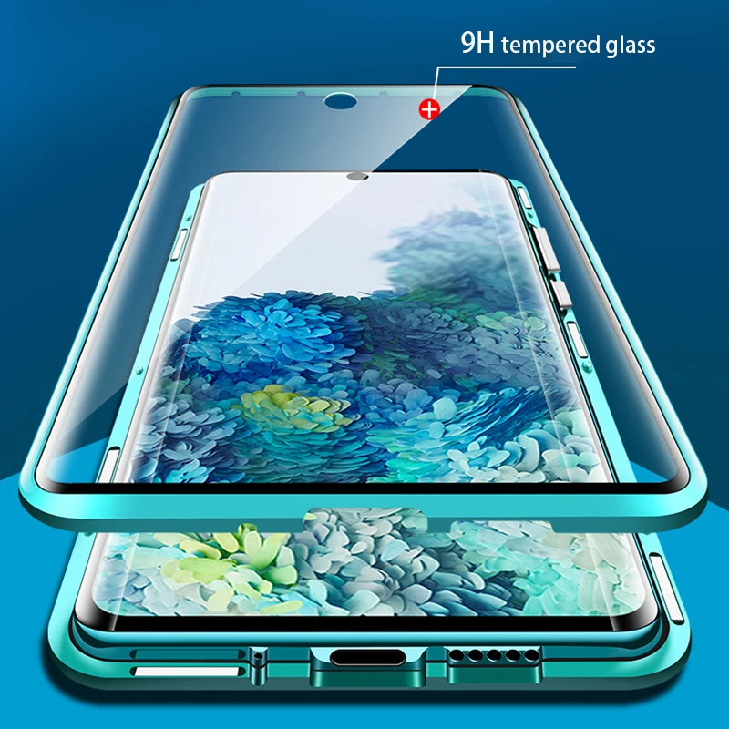 Магнитный чехол с полным покрытием для Samsung Galaxy S20 Ultra Plus S10 S9 S8 S10E Note 10 8 9 A51 A71 A50 A70 A81