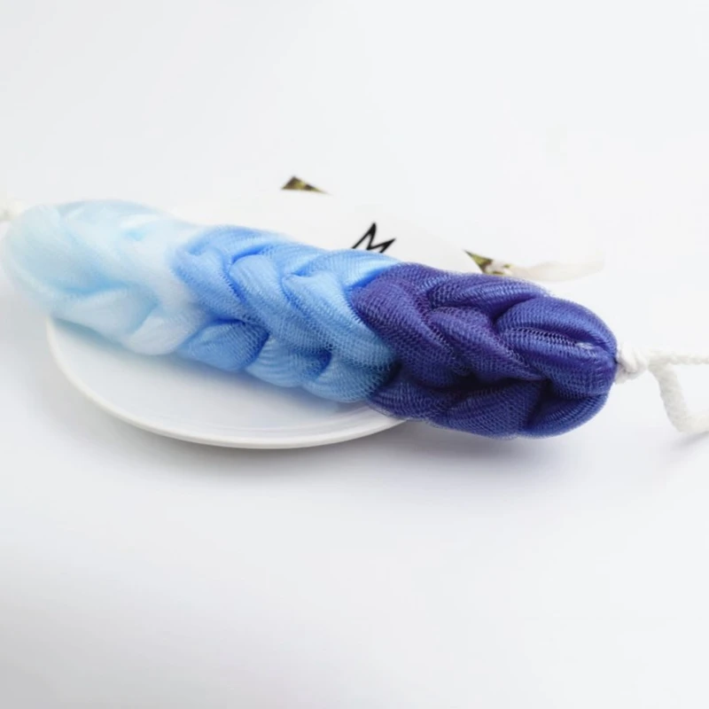 Зеленая мочалка щетка для ванны спины полотенце отшелушивающий скраб губка душа