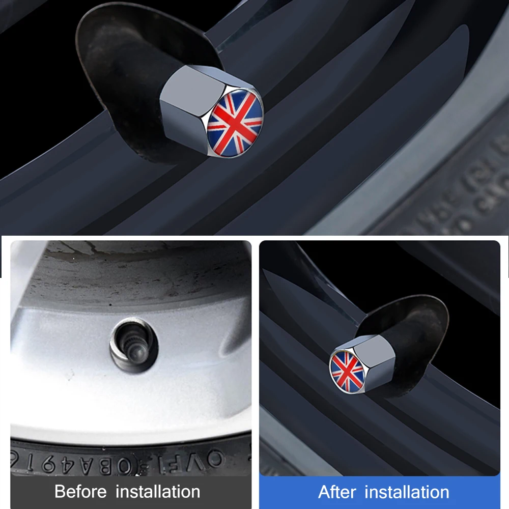 4 шт./компл. колпачки для автомобиля/мотоцикла герметичные и защищают ваш