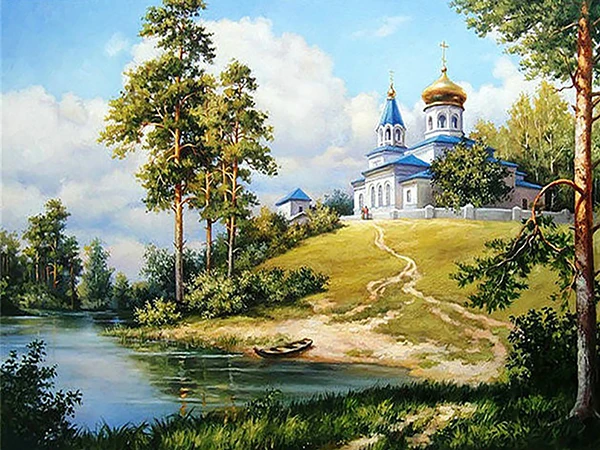 BJ663-4 5D DIY алмазная живопись С кристалалми и стразами, вышивка крестиком на рисунке, живописные коттеджи Даймонд вышивка рукоделие дома декоративные BJ663 - Цвет: BJ663-4