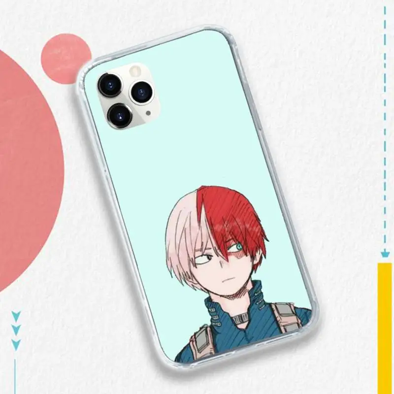 

My hero academia Anime Phone Case for iPhone 11 12 pro XS MAX 8 7 6 6S Plus X 5S SE 2020 XR