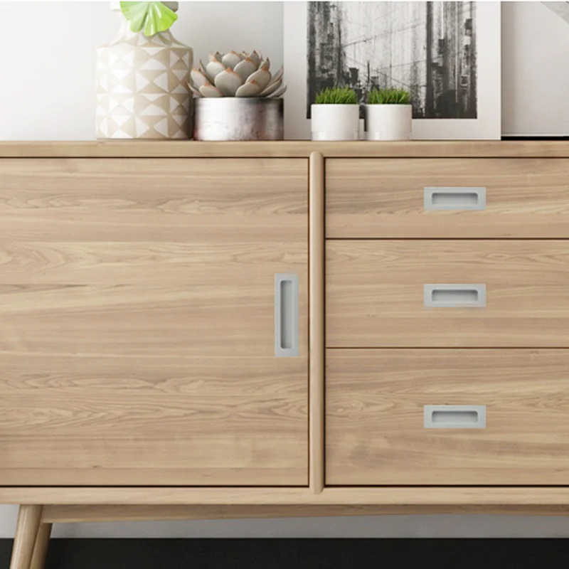 Новинка алюминиевая ручка для раздвижной двери встраиваемые ручки шкафа