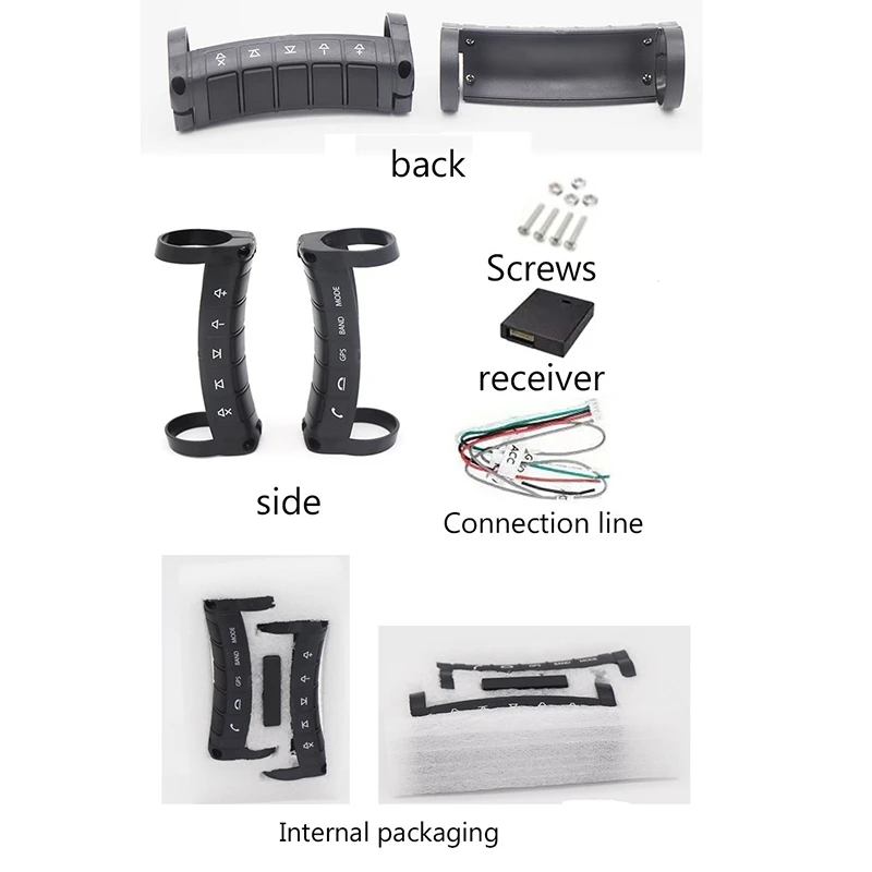 Универсальный многофункциональный беспроводной контроллер рулевого колеса