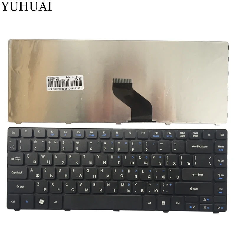 Русская клавиатура для ноутбука acer Aspire 5940 5940G 5942 5942G 5935 5935G 3811 3811T 3811TG 3811TZ 3811TZG 4739Z NSK-AMK0R ру