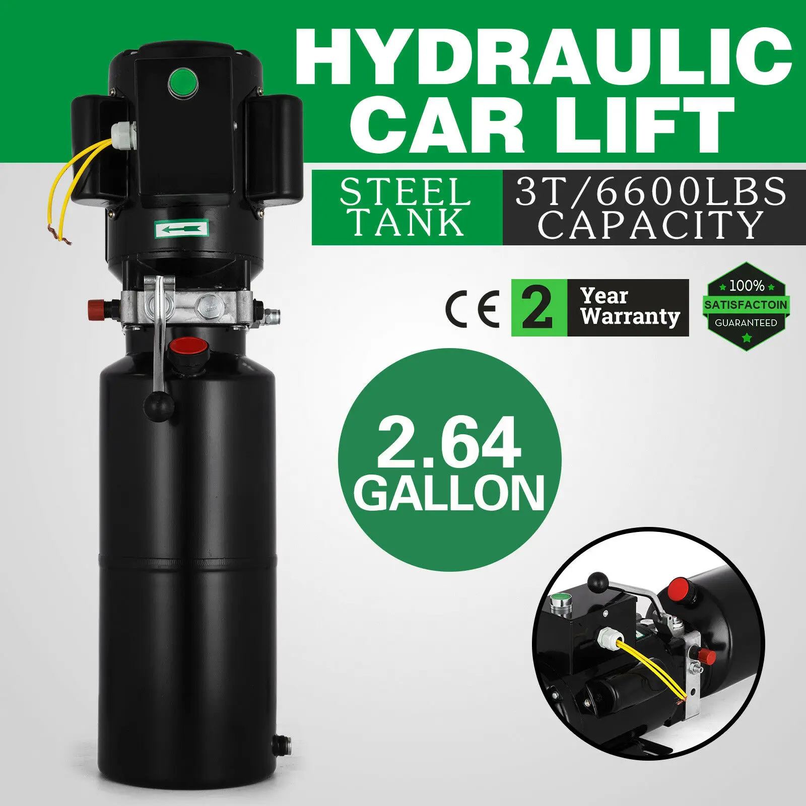 12 в 1 PH автомобильный подъемник гидравлический блок питания 220 В 60 Гц