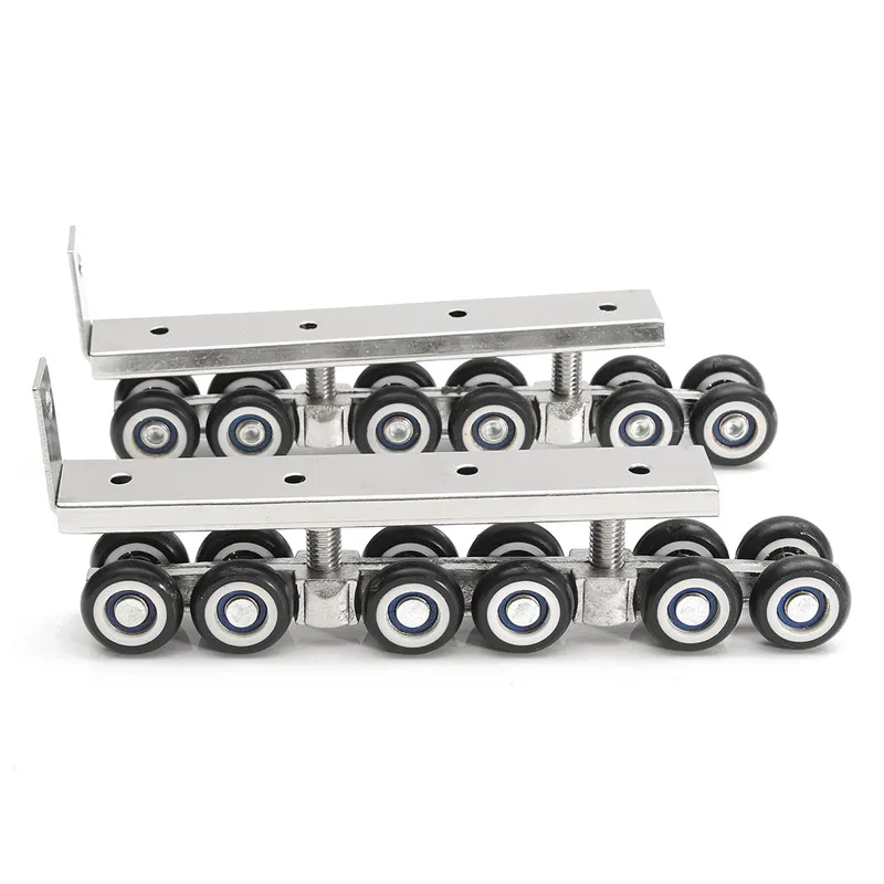 1 пар/уп. цинковый сплав раздвижные деревянные двери шкаф аппаратный комплект