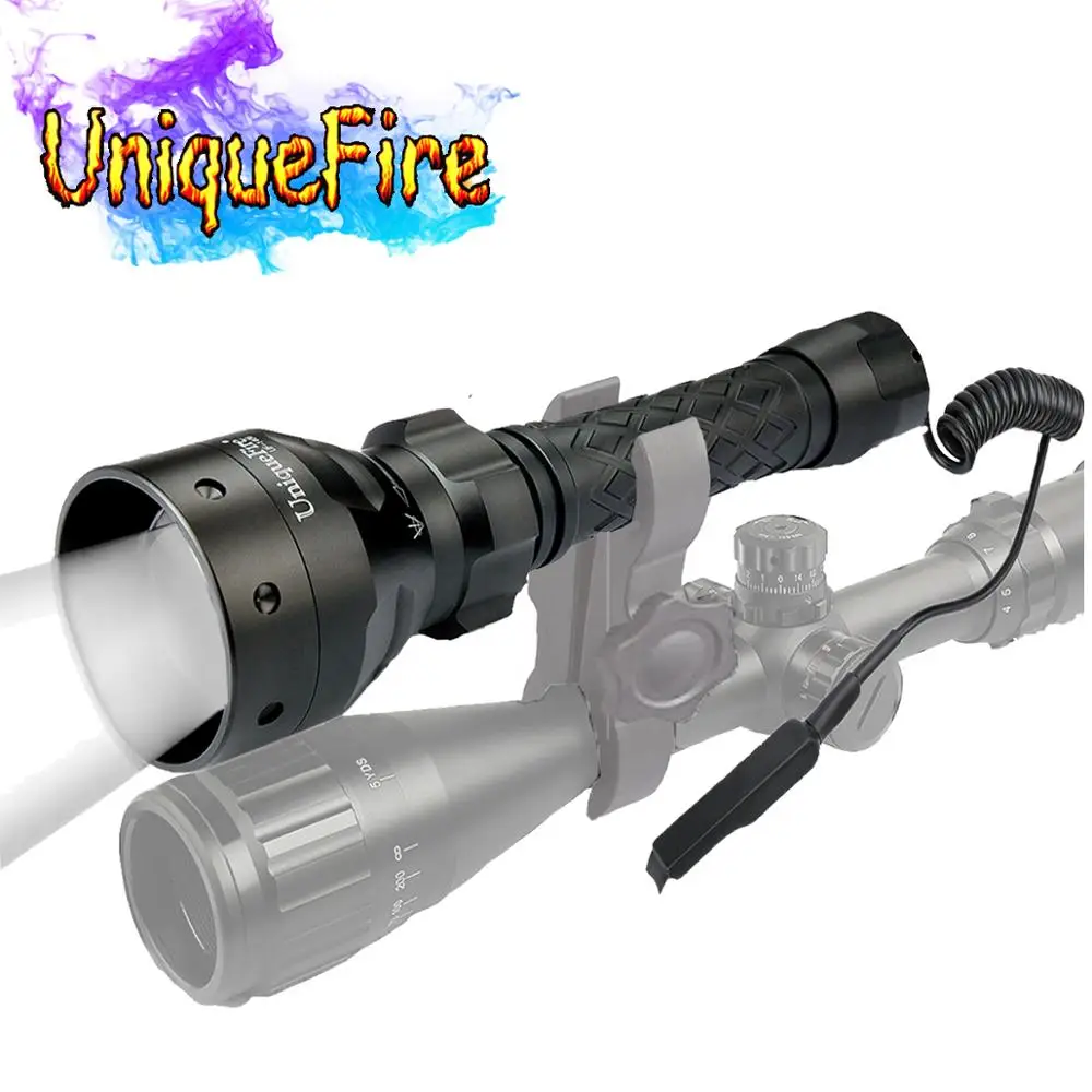 UniqueFire 1406 ИК нм светильник перезаряжаемый фонарь ночного видения 3 Вт