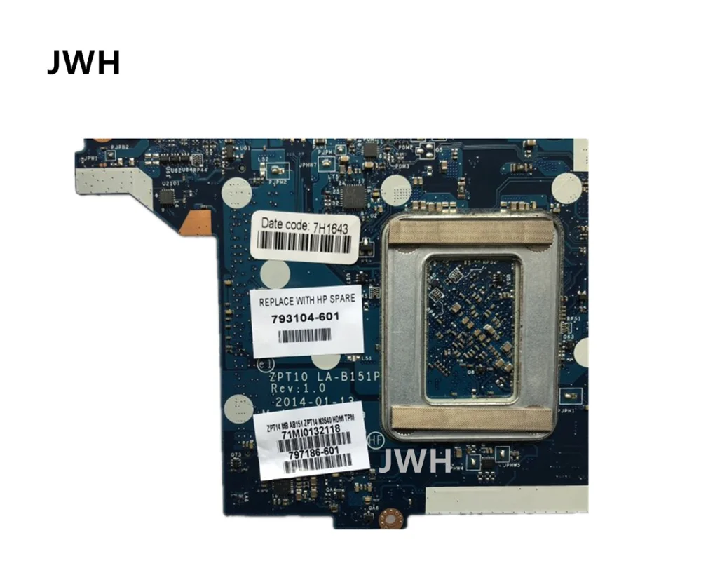 Для HP x360 310 G1 материнская плата N3540 793104 001 501 601 протестированная