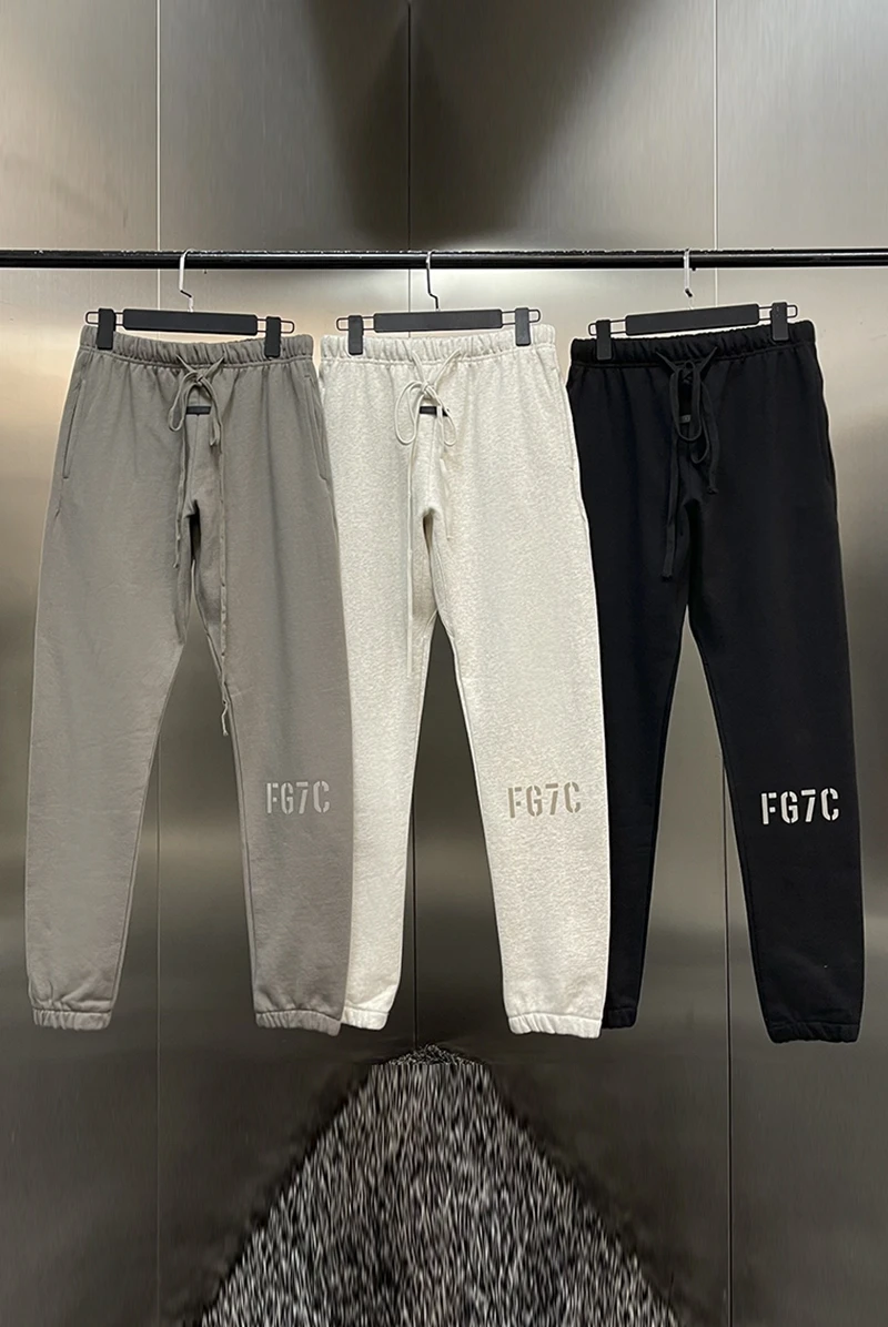 Новые дизайнерские спортивные брюки Kanye West Fw21 сезон 7 с свободные унисекс