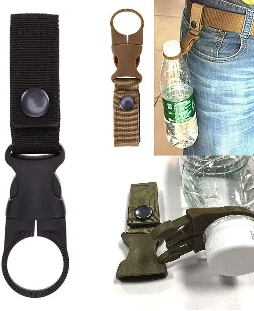Пряжка нейлоновая съемная для бутылки с водой крючки рюкзака | Спорт и