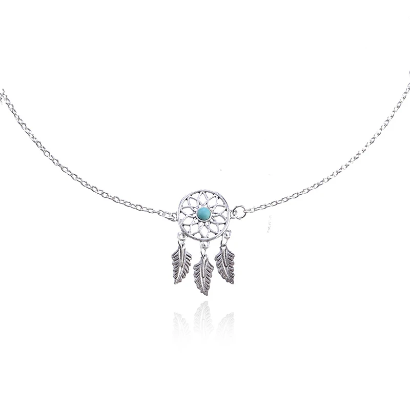 Персонализированные браслеты на ногу для женщин летние пляжные перьевые